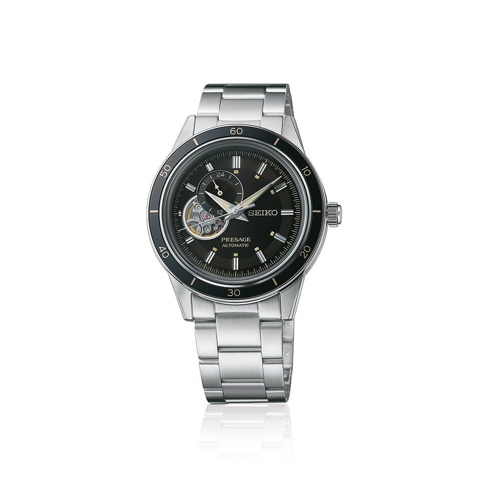 [Seiko Watch] Watch Presage Basic Line: Style60's Semi-skeleton SARY191 Men's Silver