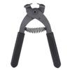 17cm HandHeld Carbon Steel Silent Pliers Leather Craft Hole Punch Tool 4mm(4 Teeth)