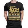 Vintage 1971 Limited Edition Unisex Unisexs T Shirt 55th Birthday Novelty Tees Short Sleeve Round Neck TShirts Cotton Tops