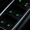 4 Pcs Car Glow Button Stickers Fluorescent Adhesive Decals for Stylish Car Interior Easy Install Night Safety Stickers for Window and Dash Buttons