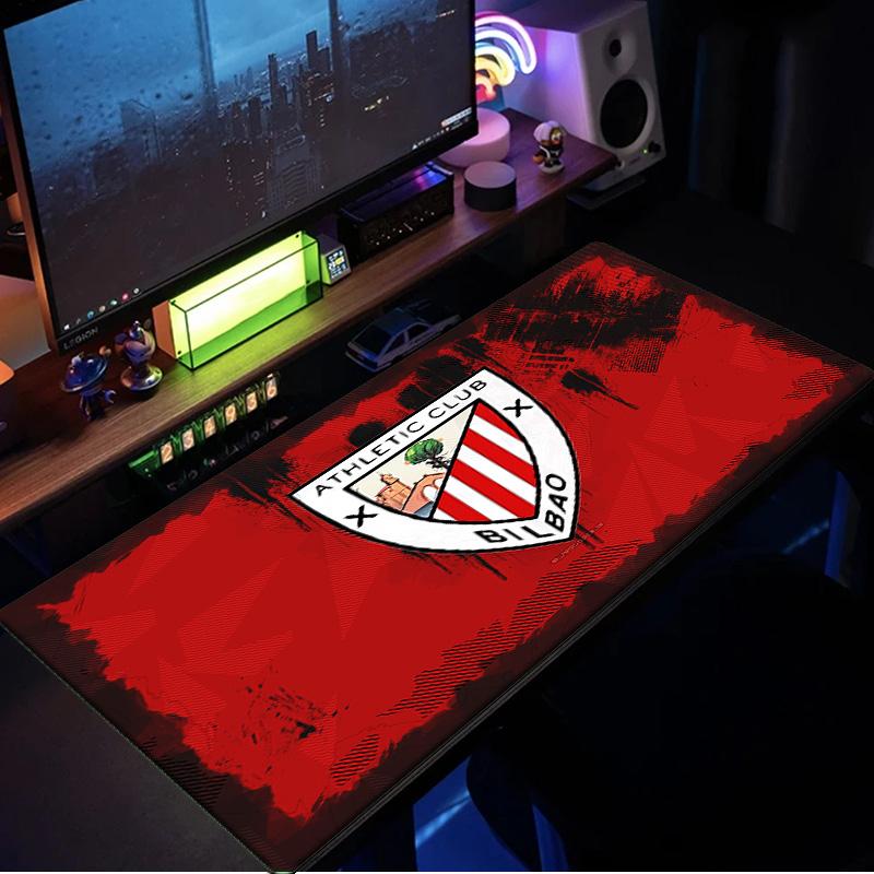 Athletic Club Bilbao Crest Mouse Pad, Rubber Base, Mouse Pad for Gamers and Office Use, Gaming Desk , Easy To Clean Mat Christmas fan gifts