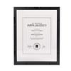 Umbra Photo Certificate Photo Photo Small Document Wall Umbra Black Frame, A4, Frame, Display, Art, Frame, Hanging, 30x37.5cm, DOCUMENT, 2316280040,