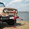 3 Tonne Farm Jack, 33" High Lift Jack for 4x4 Tractors Trucks Agricultural Lifting, Red