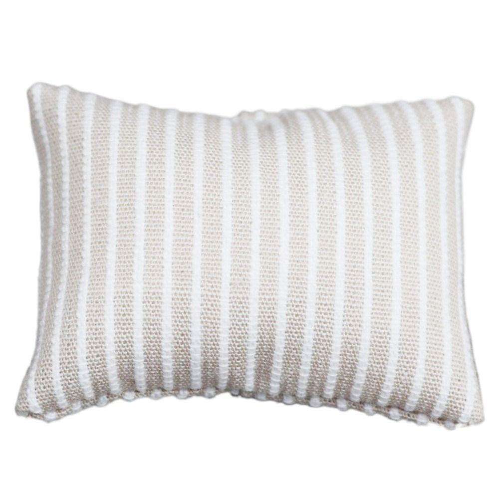 Аксессуары для кукольного дома Подушка в форме цветка в форме сердца Модель ролевой игры Моделирование Подушка в клетку Ob11