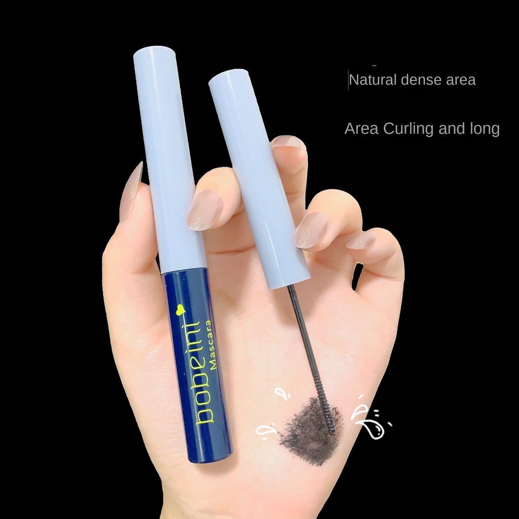Small Brush Head Mascara Lengthening Thickening Curl Long-lasting Waterproof and Non-smudge Beginners Quick Dry Mascara Primer Student Makeup