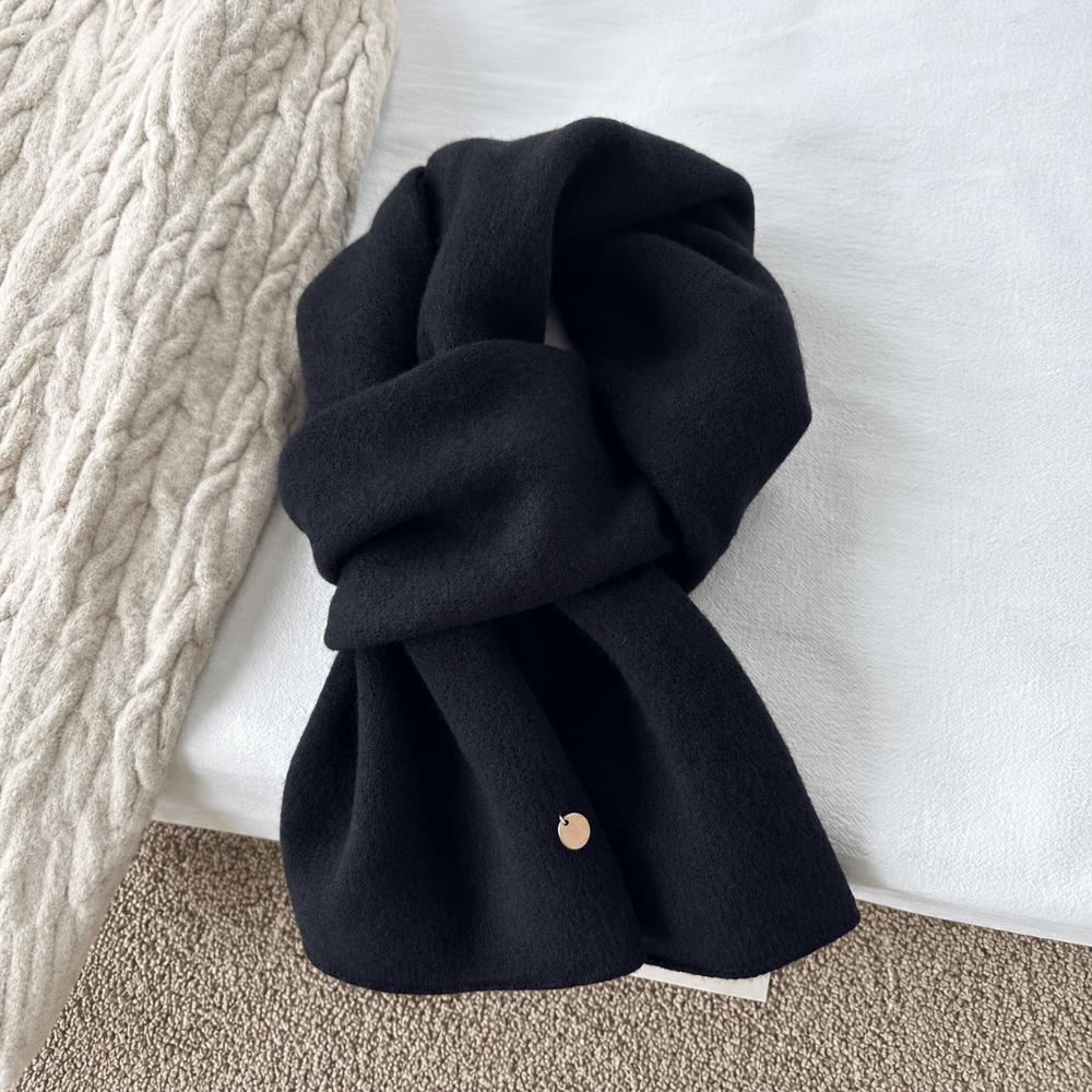 Keep Warm Warm Cashmere Scarves Solid Color Knitted Scarf Fashion Winter Scarf Women