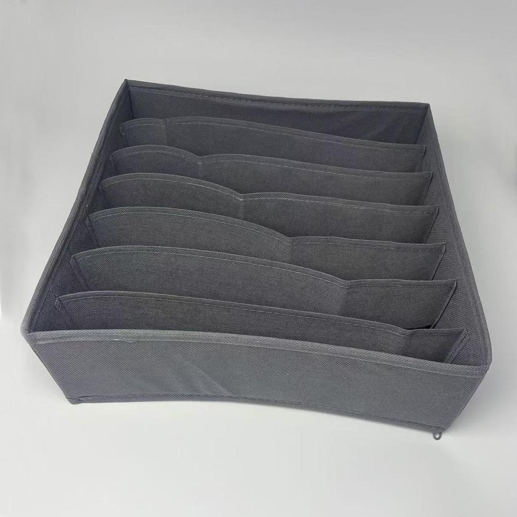 Foldable Underwear & Bra Organizer: 3-in-1 Drawer Box for Panties, Bras & Socks