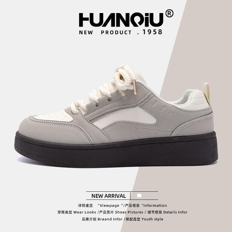 Глобальная мода, обувь для досок, женская ZHQ5882, весенняя новая простая повседневная женская обувь, универсальные ретро-маленькие белые туфли