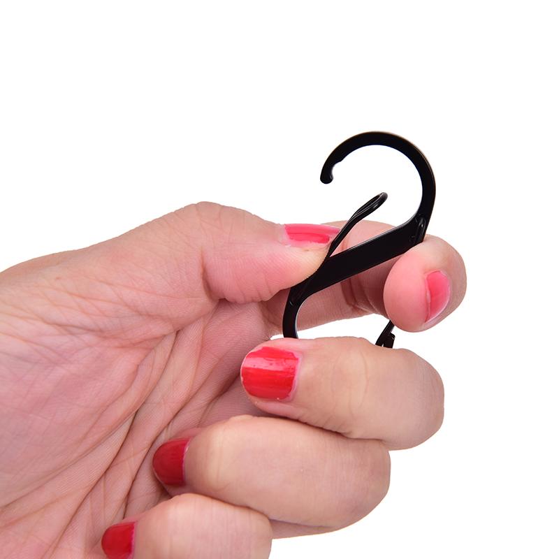 1 шт. Многофункциональные наружные карабины S-образные крючки из нержавеющей стали с оттяжками