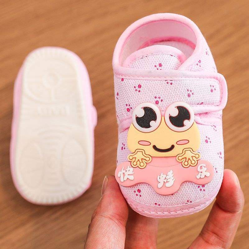 Весенне-осенние детские туфли для мальчиков и девочек 0-1 год, обувь для малышей 3-6-12 месяцев, детская обувь с застежкой-липучкой