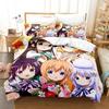 Anime Is The Order A Rabbit Comfortable Duvet Quilt Cover Pillowcase Bedding Set Children Bedroom Decoration Home Textile