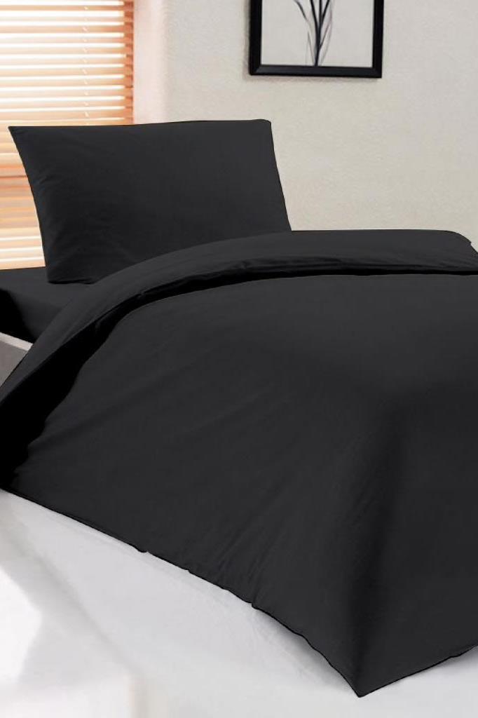 Dowry Land Pure Single Duvet Cover Set Black