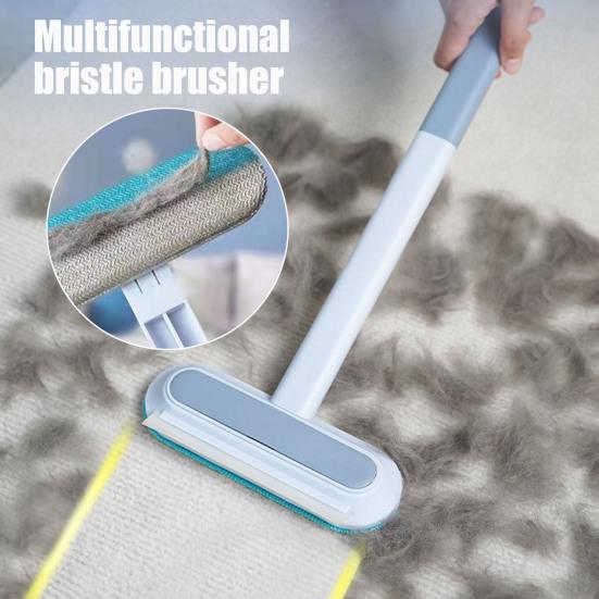 Щетка для удаления шерсти домашних животных 4 в 1 Веник для удаления шерсти домашних животных для дивана, ковра, мебели Многоразовый моющийся очиститель ворса для шерсти собак и кошек