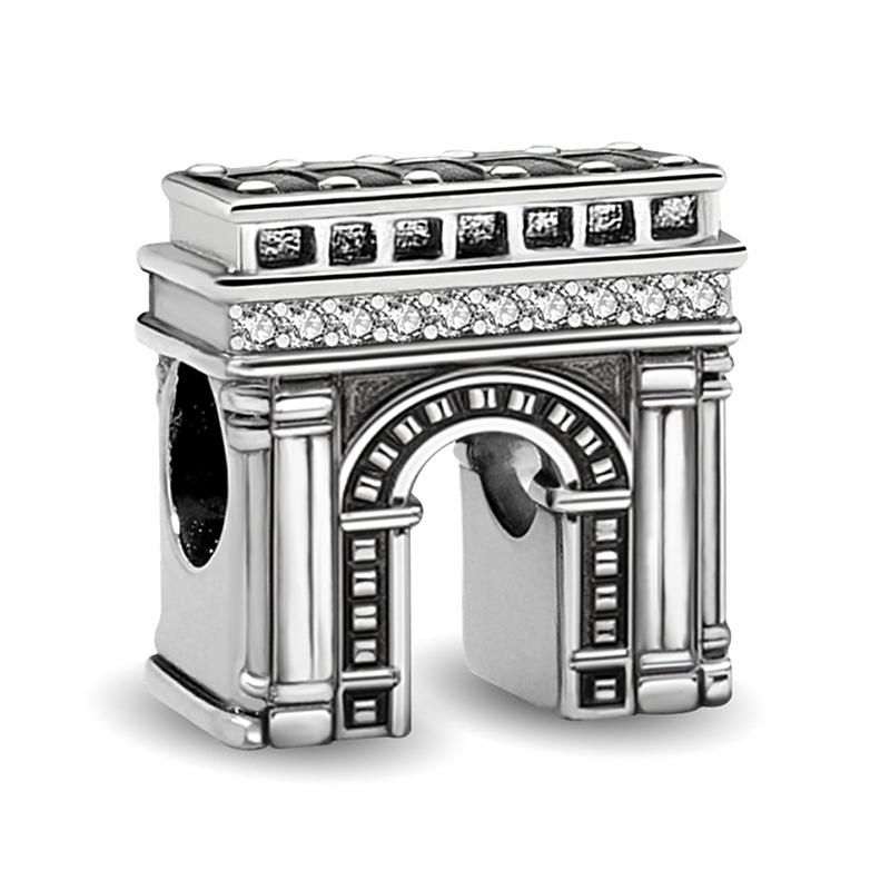 Медь Колумбия Бразилия Разные страны Шармы Бусины Подходят для оригинальных браслетов Пан Браслетов Ювелирные изделия в подарок