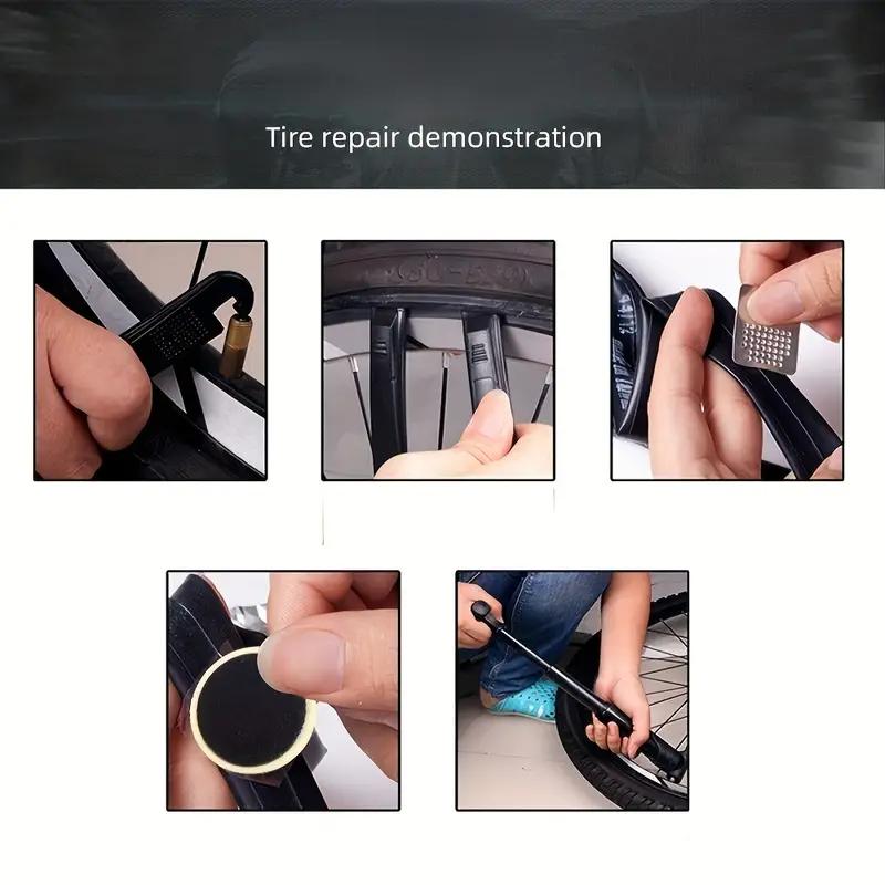 Портативный набор инструментов для ремонта шин велосипеда, набор для ремонта шин, уличный набор инструментов для ремонта шин горного велосипеда, клей для ремонта шин