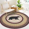 Nordic Round Living Room Sofa Tea Table Mat Home Decor Versatile Carpet Butterfly Flower Carpet