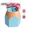 Classroom Teaching Tools Kids Pencil Number Counting Set, Stick & Shape Shaped Storage Bucket Container, Educational Learning for Toddlers Preschool