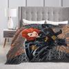 Black Widows Soft Warm Blankets  Students Plush Throw Blanket Pattern Couch Chair Flannel Bedspread Sofa Bed Cover