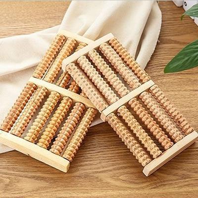 Снимает усталость Деревянный ролик для ног Деревянный массажер для ног Новый ролик для массажа стоп Мужчины