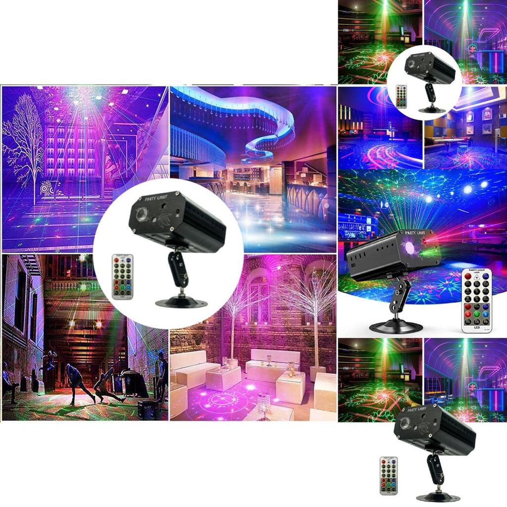 Мини-лазерный свет для KTV и вечеринок со звуковым управлением для помещений