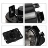 1/2Pair Car Front Bumper LED Fog Light Grille Light Turn Signal Side Marker Light Fender Lamp Kit for Jeep Wrangler JK