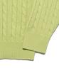 LEE Round Neck Cable Knit Lime