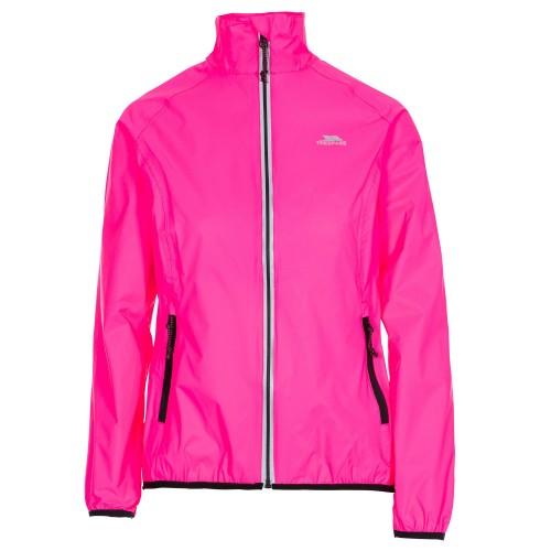 TRESPASS Womens/Ladies Beaming Packaway Hi-Vis Jacket