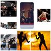 MMA Muay Thai Kickboxing Boxing Shorts Sports Fitness Unisex Men Women Workout Quick Dry Print Elastic Waist Gym Fitness Training