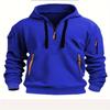 2025 Men's Clothing Hoodie, Multi-pocket Zipper Loose Casual European Size Pullover Hoodie Fashion Spring Fall Clothing