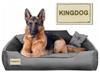 Лежанка для собак из МИКРОФИБРЫ прочная удобная Kingdog, S M L XL