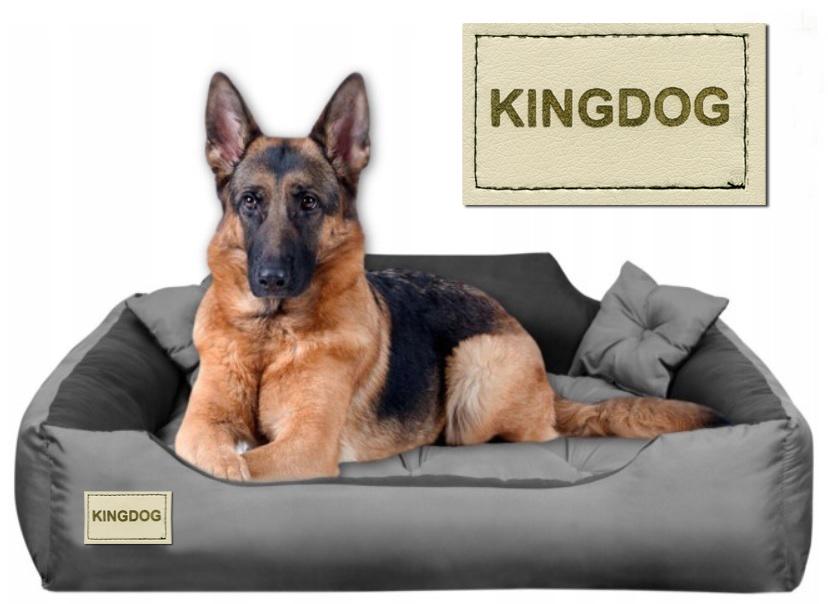 Лежанка для собак из МИКРОФИБРЫ прочная удобная Kingdog, S M L XL