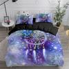 Dreamcatcher White Duvet Cover Microfiber Bohemian Print King Bedding Collection For Girls Adults Soft Comforter Cover With Pillowcase