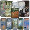 Чехол для телефона Samsung Galaxy A16 A14 A12 A54 A52 A50 A22 A06 A04s A32 A72 A70 A30 A34 Обложка Клод Моне Художник Импрессионизма