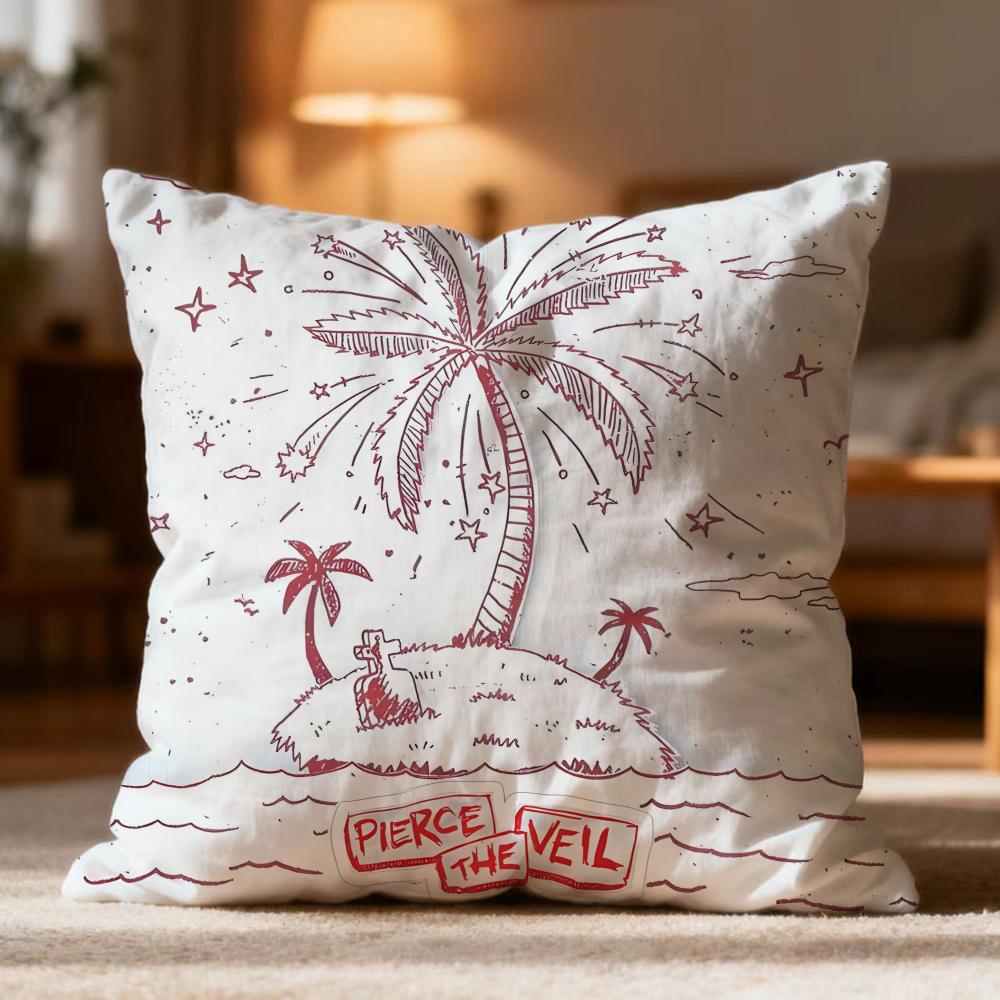 Популярная наволочка PPierce The Veiler Cushion Cover Мягкая стирающаяся для дивана, кровати, путешествий, офиса