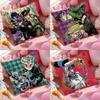 J-JoJo B-Bizarre Adventure Чехол для подушки с принтом узора Наволочка для гостиной, дивана, декора спальни