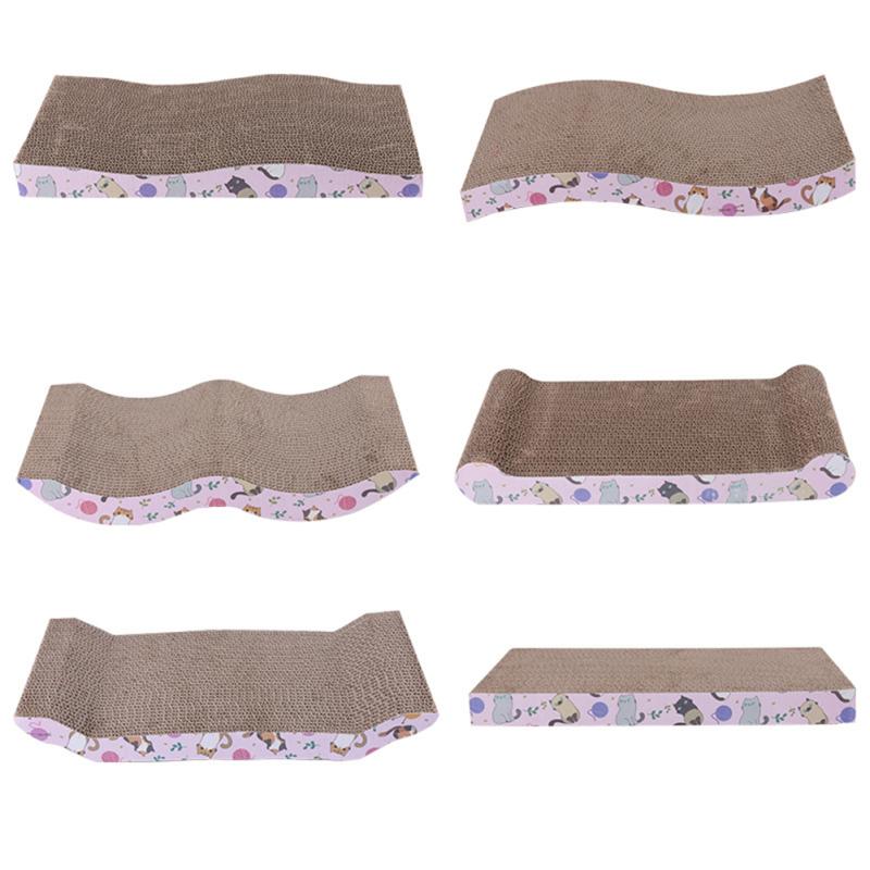 Когтеточка для кошек, шлифовальная машина для когтей из гофрированной бумаги, износостойкая, устойчивая к царапинам, когтеточка для кошек, игрушка для домашних животных