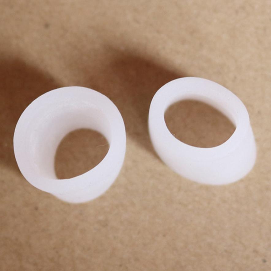 Портативный гель-корректор для мозолей, защитный молоток для пальцев, многоразовый сепаратор для пальцев ног, 2 шт.