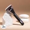 Merge the Airy Fitting Foundation Brush, Black, 2 Pieces, the Most Popular Beauty Accessory In Korea