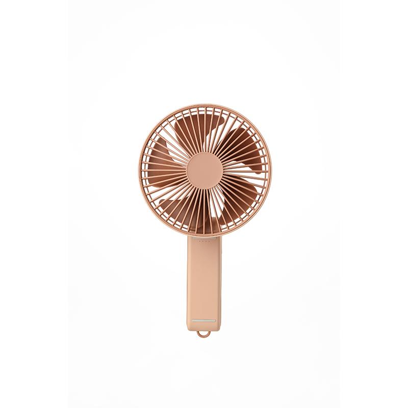 2025 New Arrival Custom LOGO USB Rechargeable Fan Portable Handheld Fan 4Mode Foldable for Outdoor Use F07
