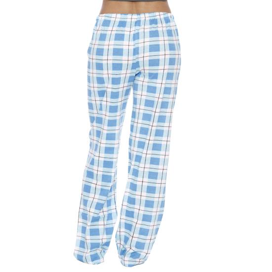 Женские длинные брюки с эластичной резинкой на талии, широкие повседневные брюки, спортивные клетчатые брюки, свободные домашние брюки