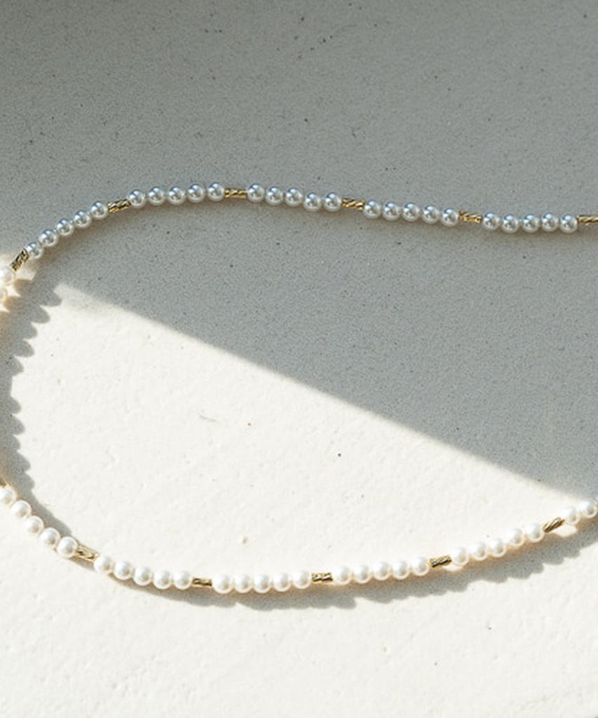 Alleun Серебряное 925 пробы Колье-чокер с жемчугом Swarovski