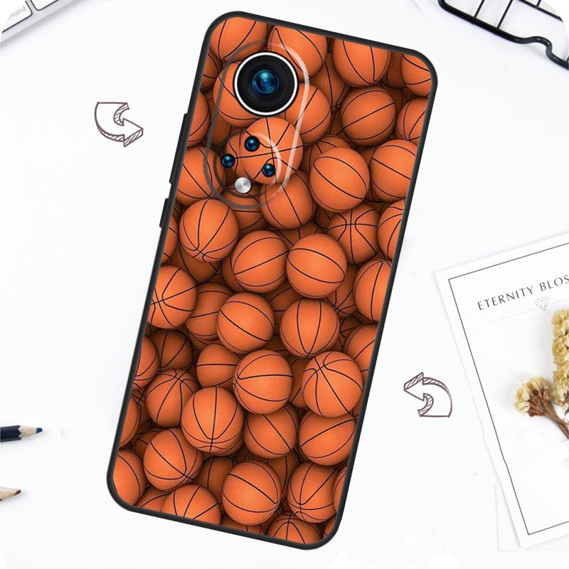 Чехол для баскетбольного мяча для Honor Magic 7 Pro 5 6 Lite Honor 200 Pro 50 70 90 X8b X9a X8a X8 X9 X9c X9b Крышка