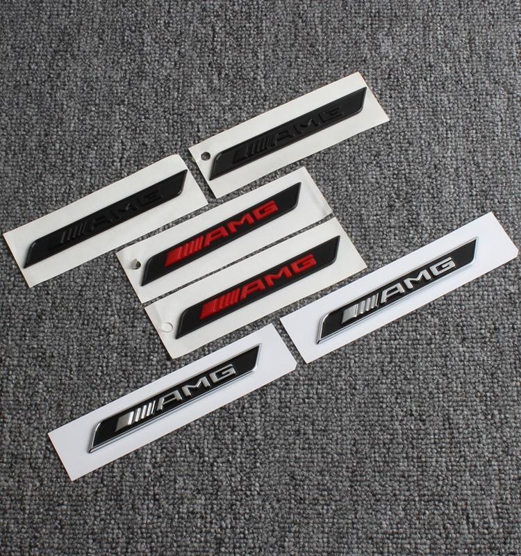 2p Car ABS sticker Suitable for Mercedes-Benz AMG fender side label GLE-class modification GLE400 GLE450 decorative modification