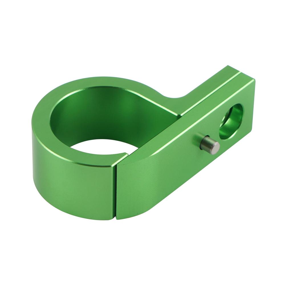 NICECNC For Kawasaki KX250F 2017-2019 Aluminum Front Brake Line Hose Clamp Holder For Kawasaki KX450F 2017-2018 KX450 2019-2021