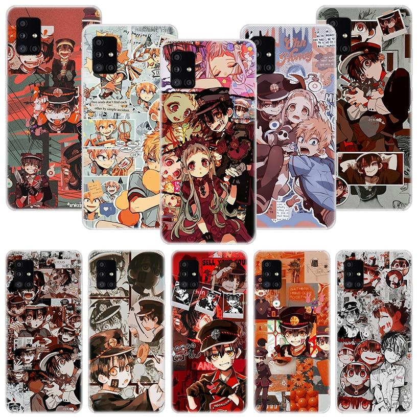 Чехол для телефона Anime Toilet Bound Hanako kun для Samsung Galaxy A12 A22 A32 A42 A52 A72 A51 A71 5G A41 A31 A21 A02S M12 M21 M31 M30S