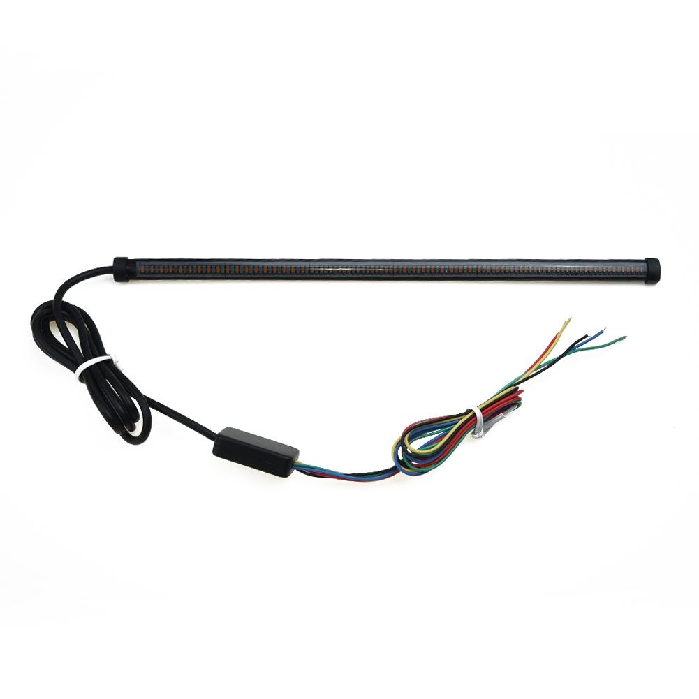 Brake Light Strip Turn Signal Waterproof Motorcycle Sequential Flowing