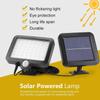 56LED Super Bright Durable Solar Powered Lamp Outdoor IP65 Waterproof Emergency Wall Lights Garden Porch Decoration Street Lamp