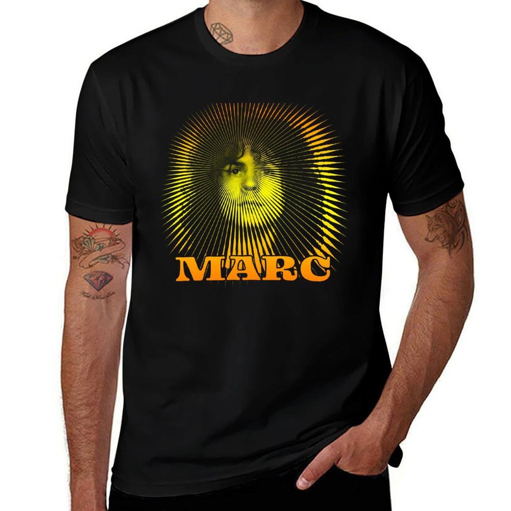 Marc Bolan in golden rays Copy TShirt Gym Exercise Short Sleeve TShirt