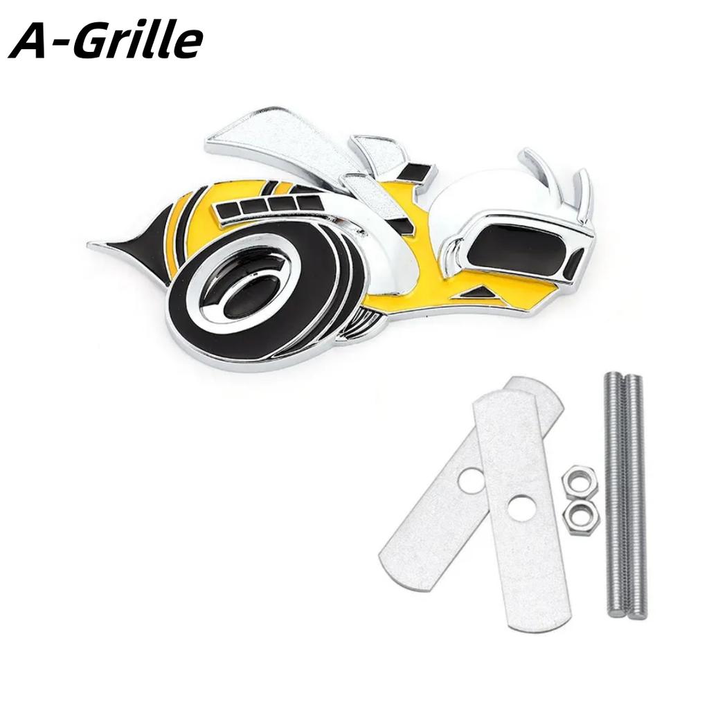 NEW Super Bee Badge Emblem Rear Trunk Badge Car Fender Front Grill Sticker For Challenger RAM Accessories