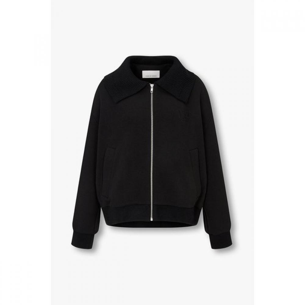 Voice Of Voices Knitted Collar Zip Up Jersey Jumper
